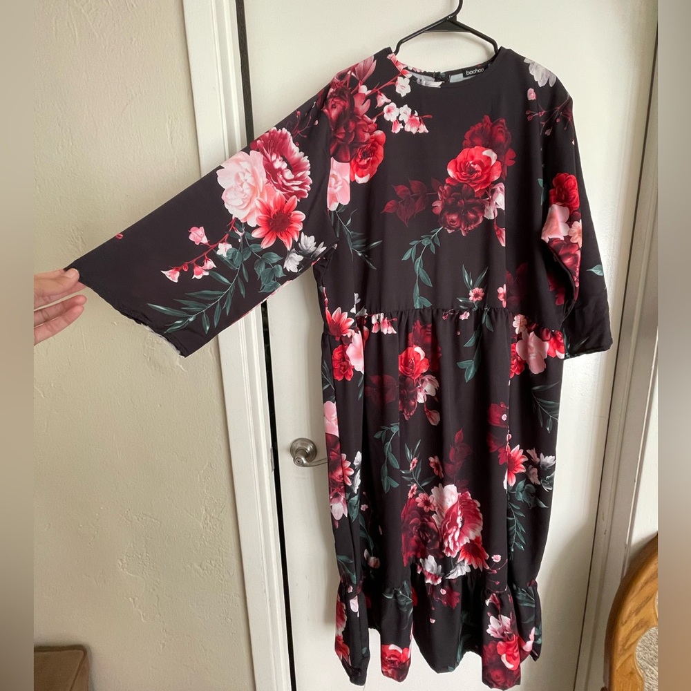 Floral Dress - Boohoo Plus